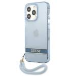 GUESS GUHCP13LHTSGSB IPHONE 13 PRO / 13 6.1 "BLUE / BLUE HARDCASE TRANSLUCENT STAP