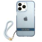 GUESS GUHCP13LHTSGSB IPHONE 13 PRO / 13 6.1 "BLUE / BLUE HARDCASE TRANSLUCENT STAP