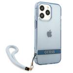 GUESS GUHCP13LHTSGSB IPHONE 13 PRO / 13 6.1 "BLUE / BLUE HARDCASE TRANSLUCENT STAP