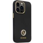 GUESS GUHCP13LM4DGPK IPHONE 13 PRO / 13 6.1 "BLACK / BLACK HARDCASE SILICONE LOGO STRASS 4G