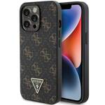 GUESS GUHCP13LPG4GPK IPHONE 13 PRO / 13 6.1 "BLACK / BLACK HARDCASE 4G TRIANGLE METAL LOGO