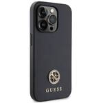 GUESS GUHCP13LPS4DGPK IPHONE 13 PRO 6.1 "BLACK/BLACK HARDCASE STRASS METAL LOGO