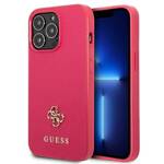 GUESS GUHCP13LPS4MF IPHONE 13 PRO / 13 6.1 "PINK / PINK HARDCASE SAFFIANO 4G SMALL METAL LOGO