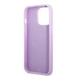 GUESS GUHCP13LPS4MU IPHONE 13 PRO / 13 6.1 "PURPLE / PURPLE HARDCASE SAFFIANO 4G SMALL METAL LOGO