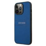 GUESS GUHCP13LPSASBBL IPHONE 13 PRO / 13 6.1 "BLUE / BLUE SAFFIANO STRAP