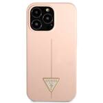 GUESS GUHCP13LSLTGP IPHONE 13 PRO / 13 6.1 "PINK / PINK HARDCASE SILICONE TRIANGLE