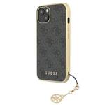 GUESS GUHCP13MGF4G4G IPHONE 13/14/15 6.1 "GRAY / GRAY HARDCASE 4G CHARMS COLLECTION