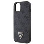 GUESS GUHCP13MP4TDSCPK IPHONE 13/14/15 6.1 "BLACK / BLACK HARDCASE CROSSBODY 4G METAL LOGO