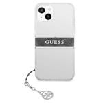 GUESS GUHCP13SKB4G4G IPHONE 13 MINI 5.4 "BANNER HARDCASE 4G GRAY STAP CHARM