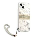 GUESS GUHCP13SKMABGR IPHONE 13 MINI 5.4 "GRAY/GRAY HARDCASE MARBLE STRAP COLLECTION