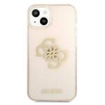 GUESS GUHCP13SPCGGL4GGO IPHONE 13 MINI 5.4 "GOLD/GOLD HARD CASE GLITTER 4G BIG LOGO