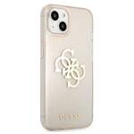 GUESS GUHCP13SPCGGL4GGO IPHONE 13 MINI 5.4 "GOLD/GOLD HARD CASE GLITTER 4G BIG LOGO