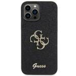 GUESS GUHCP13XHG4SGK IPHONE 13 PRO MAX 6.7 "BLACK/BLACK HARDCASE GLITTER SCRIPT BIG 4G