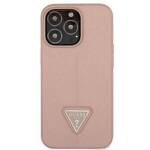 GUESS GUHCP13XPSATLP IPHONE 13 PRO MAX 6.7 "PINK/PINK HARDCASE SAFFIANOTRIANGLE LOGO