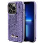 GUESS GUHCP13XPSFDGS IPHONE 13 PRO MAX 6.7 "PURPLE/PURPLE HARDCASE SEQUIN SCRIPT METAL