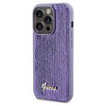 GUESS GUHCP13XPSFDGS IPHONE 13 PRO MAX 6.7 "PURPLE/PURPLE HARDCASE SEQUIN SCRIPT METAL