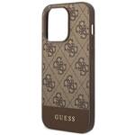 GUESS GUHCP14LG4GLB IPHONE 14 PRO 6.1 "BRONZE/BROWN HARD CASE 4G STRIPE COLLECTION