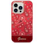 GUESS GUHCP14LHGBNHR IPHONE 14 PRO 6.1 "RED/RED HARDCASE BANDANA PAISLEY