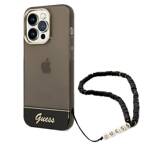 GUESS GUHCP14LHGCOHK IPHONE 14 PRO 6.1 "BLACK/BLACK HARDCASE TRANSLUENT PEARL STAP