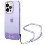 GUESS GUHCP14LHGCOHU IPHONE 14 PRO 6.1 "PURPLE/PURPLE HARDCASE TRANSLUENT PEARL STAP