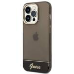 GUESS GUHCP14LHGCOK IPHONE 14 PRO 6.1 "BLACK/BLACK HARDCASE TRANSLUENT