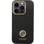 GUESS GUHCP14LM4DGPK IPHONE 14 PRO 6.1 "BLACK/BLACK HARDCASE SILICONE LOGO STRASS 4G