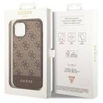 GUESS GUHCP14MG4GLB IPHONE 14 PLUS / 15 PLUS 6.7 "BRONZE / BROWN HARD CASE 4G STRIPE COLLECTION