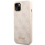 GUESS GUHCP14MHG4SHP IPHONE 14 PLUS / 15 PLUS 6.7 "PINK / PINK HARD CASE 4G VINTAGE GOLD LOGO