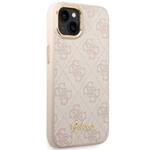 GUESS GUHCP14MHG4SHP IPHONE 14 PLUS / 15 PLUS 6.7 "PINK / PINK HARD CASE 4G VINTAGE GOLD LOGO