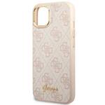 GUESS GUHCP14MHG4SHP IPHONE 14 PLUS / 15 PLUS 6.7 "PINK / PINK HARD CASE 4G VINTAGE GOLD LOGO