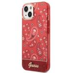 GUESS GUHCP14MHGBNHR IPHONE 14 PLUS / 15 PLUS 6.7 "RED / RED HARDCASE BANDANA PAISLEY