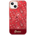 GUESS GUHCP14MHGBNHR IPHONE 14 PLUS / 15 PLUS 6.7 "RED / RED HARDCASE BANDANA PAISLEY