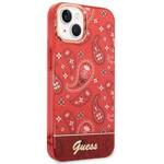 GUESS GUHCP14MHGBNHR IPHONE 14 PLUS / 15 PLUS 6.7 "RED / RED HARDCASE BANDANA PAISLEY