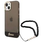 GUESS GUHCP14MHGCOHK IPHONE 14 PLUS / 15 PLUS 6.7 "BLACK / BLACK HARDCASE TRANSLUENT PEARL STAP