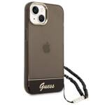 GUESS GUHCP14MHGCOHK IPHONE 14 PLUS / 15 PLUS 6.7 "BLACK / BLACK HARDCASE TRANSLUENT PEARL STAP