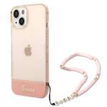 GUESS GUHCP14MHGCOHP IPHONE 14 PLUS / 15 PLUS 6.7 "PINK / PINK HARDCASE TRANSLUENT PEARL STAP