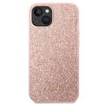 GUESS GUHCP14MHGGSHP IPHONE 14 PLUS / 15 PLUS 6.7 "PINK / PINK HARD CASE GLITTER SCRIPT