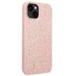 GUESS GUHCP14MHGGSHP IPHONE 14 PLUS / 15 PLUS 6.7 "PINK / PINK HARD CASE GLITTER SCRIPT