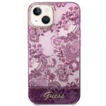 GUESS GUHCP14MHGPLHF IPHONE 14 PLUS / 15 PLUS 6.7 "FUKSJA / FUSCHIA HARDCASE PORCELAIN COLLECTION