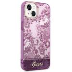 GUESS GUHCP14MHGPLHF IPHONE 14 PLUS / 15 PLUS 6.7 "FUKSJA / FUSCHIA HARDCASE PORCELAIN COLLECTION