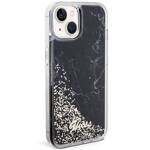 GUESS GUHCP14SGSGSGK IPHONE 14/15/13 6.1 "BLACK / BLACK HARDCASE LIQUID GLITTER MARBLE