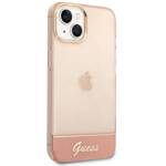 GUESS GUHCP14SHGCOP IPHONE 14/15/13 6.1 "PINK / PINK HARDCASE TRANSLUENT