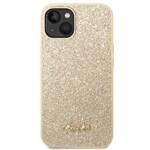 GUESS GUHCP14SHSHGGSHD IPHONE 14/15/13 6.1 "ZŁOTY / GOLD HARD CASE GLITTER SCRIPT