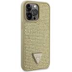 GUESS GUHCP14XHDGTPD IPHONE 14 PRO MAX 6.7 "GOLD/GOLD HARDCASE RHINESTONE TRIANGLE