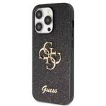 GUESS GUHCP14XHG4SGK IPHONE 14 PRO MAX 6.7 "BLACK/BLACK HARDCASE GLITTER SCRIPT BIG 4G