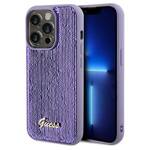 GUESS GUHCP14XPSFDGS IPHONE 14 PRO MAX 6.7 "PURPLE/PURPLE HARDCASE SEQUIN SCRIPT METAL