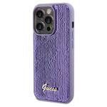 GUESS GUHCP14XPSFDGS IPHONE 14 PRO MAX 6.7 "PURPLE/PURPLE HARDCASE SEQUIN SCRIPT METAL