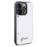 GUESS GUHCP14XPSFDGSS IPHONE 14 PRO MAX 6.7 "SILVER/SILVER HARDCASE SEQUIN SCRIPT METAL