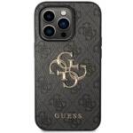 GUESS GUHCP15L4L4GGRGGR IPHONE 15 PRO 6.1 "GRAY/GRAY HARDCASE 4G BIG METAL LOGO