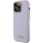 GUESS GUHCP15LPGGGMSL IPHONE 15 PRO 6.1 "LILAC/LILAC HARDCASE GLITTER GLOSSY SCRIPT